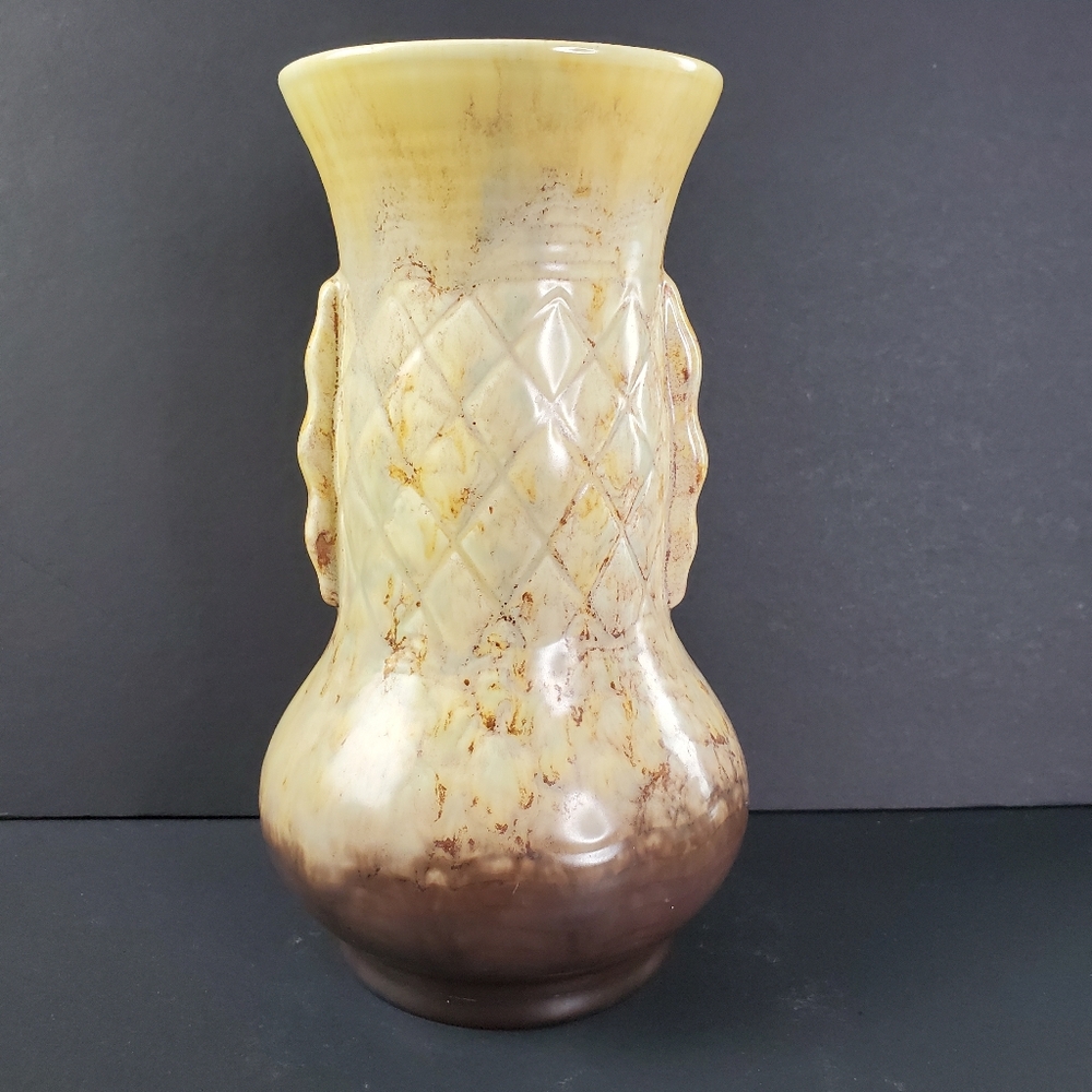Vintage Beswick Drip Glaze Vase England 487